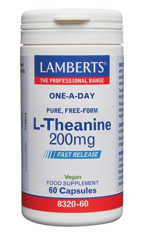 Lamberts L-Theanine 200mg 60ca