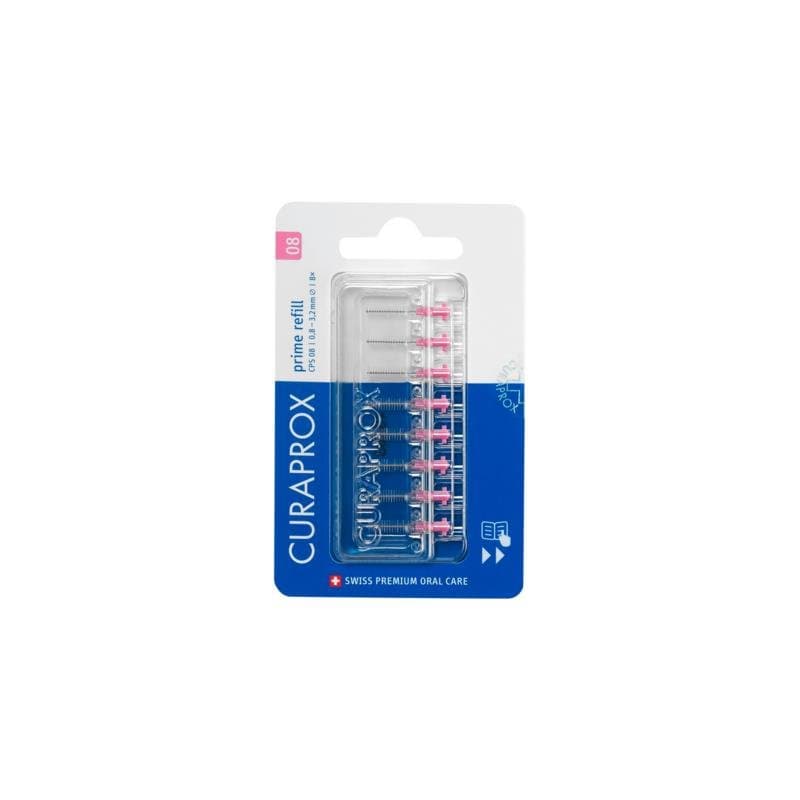 Curaprox Prime start ragers 08 3.2 mm navulling 8st