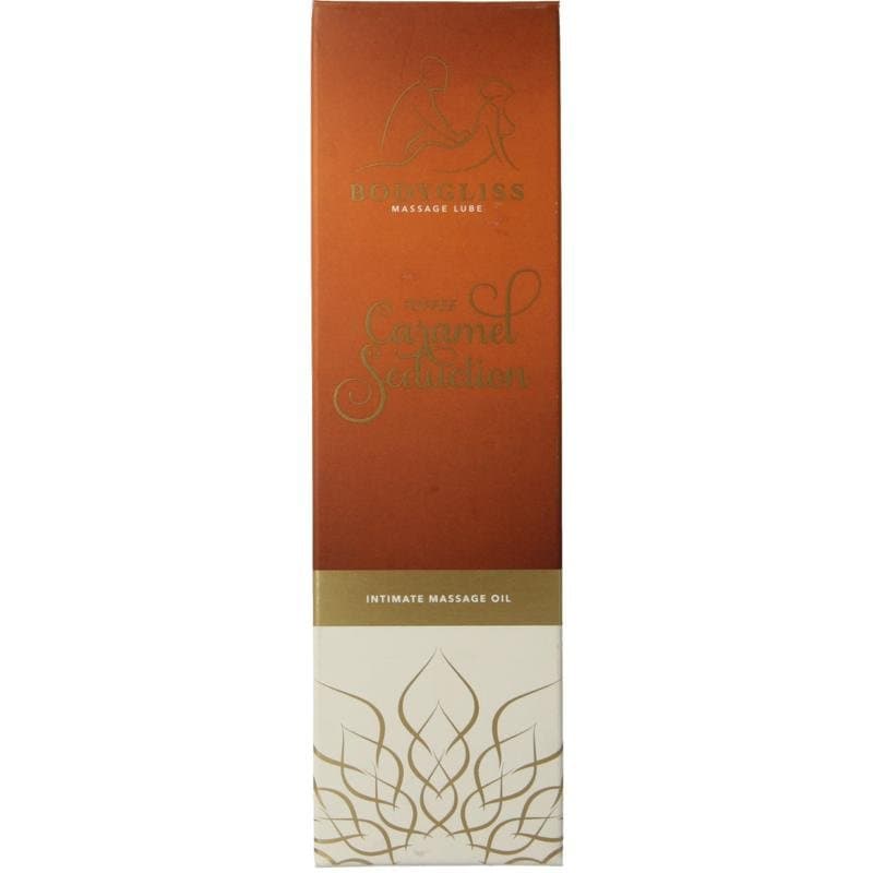 Bodygliss Massage- en glijmiddel in 1 toffee karamel 150ml