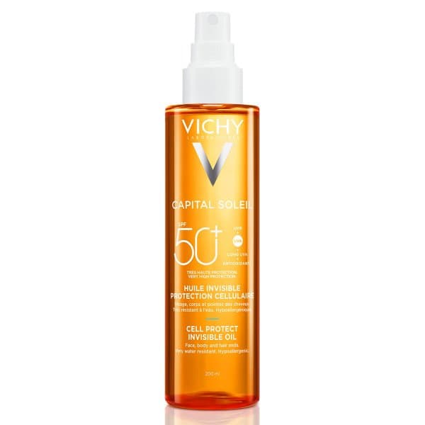 Vichy Capital soleil UV cel protect olie SPF50+ 200ml