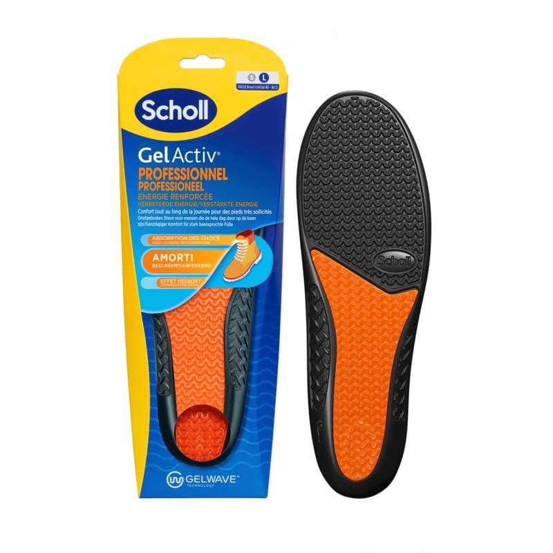 Scholl GelActive inlegzolen work & boot large 40 - 46.5 1paar