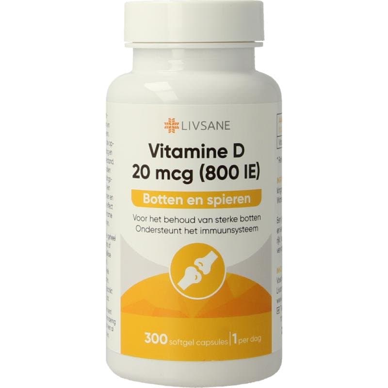Livsane Vitamine D 20mcg 300ca