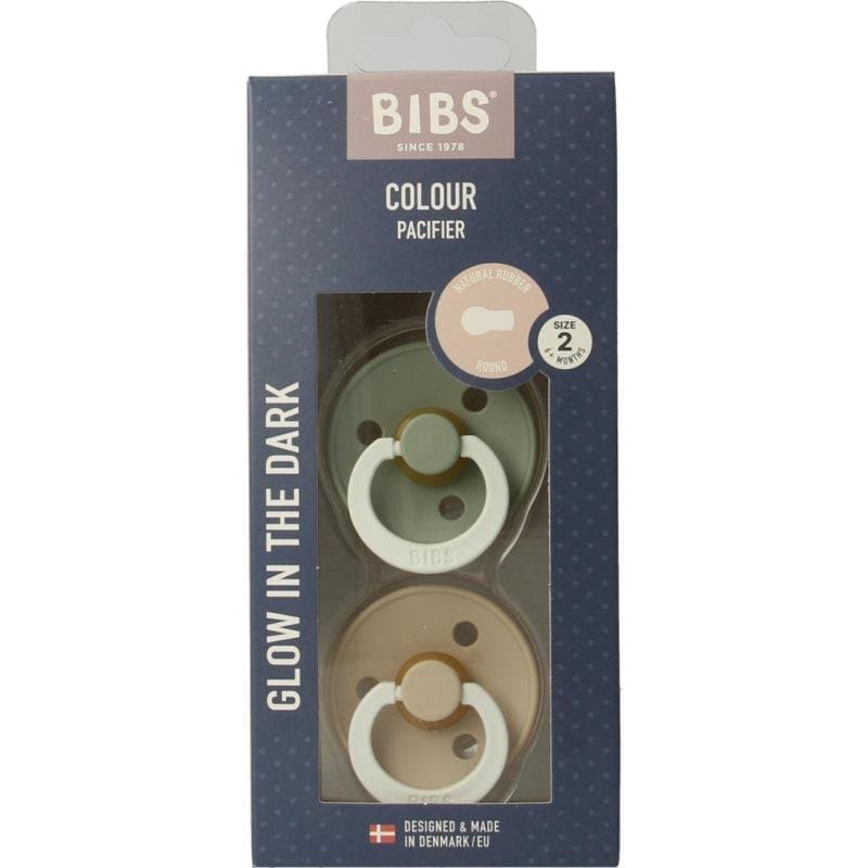 Bibs fopsp sage/vanille n mt2 2st