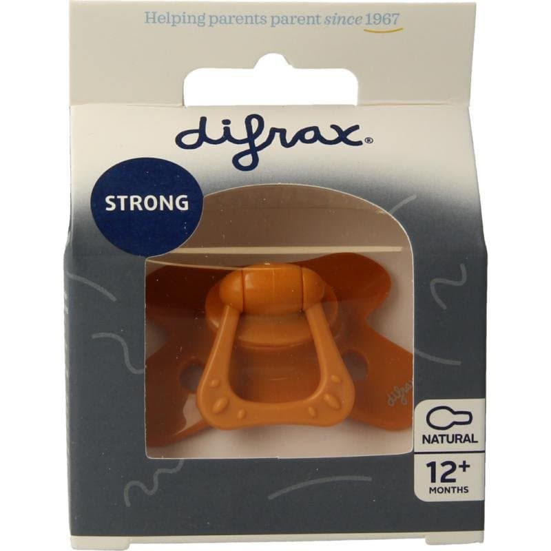 Difrax Fopspeen natural 12+ maanden uni 1st