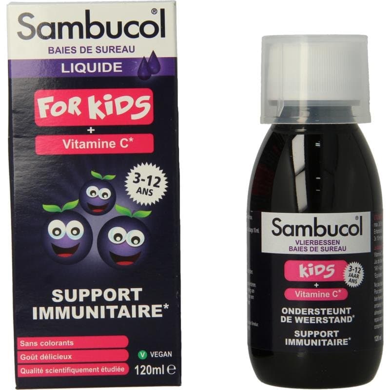Sambucol Vlierbessensiroop for kids 120ml