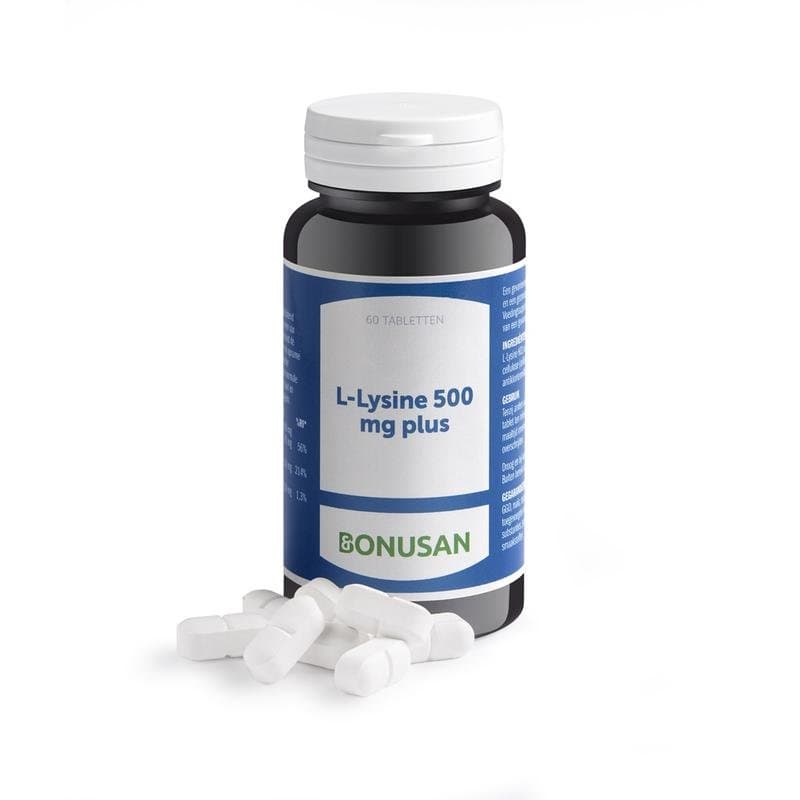 Bonusan L-Lysine 500mg plus 60tb