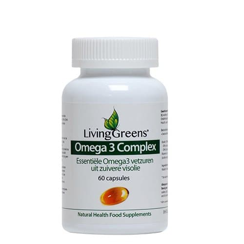Livinggreens Omega 3 visolie complex 60ca