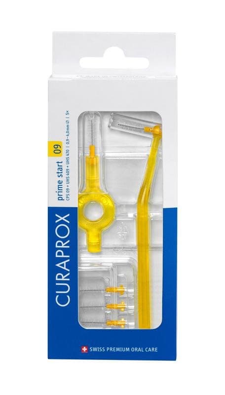 Curaprox Prime start rager 09 geel 4 mm 5st