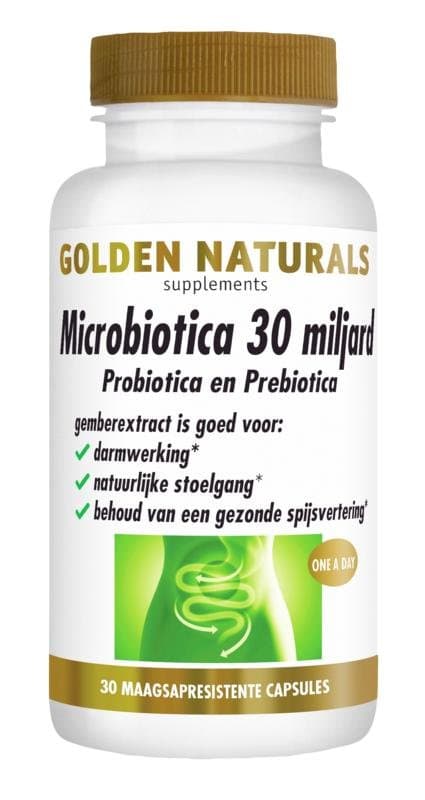 Golden Naturals Probiotica 30 miljard 30vc