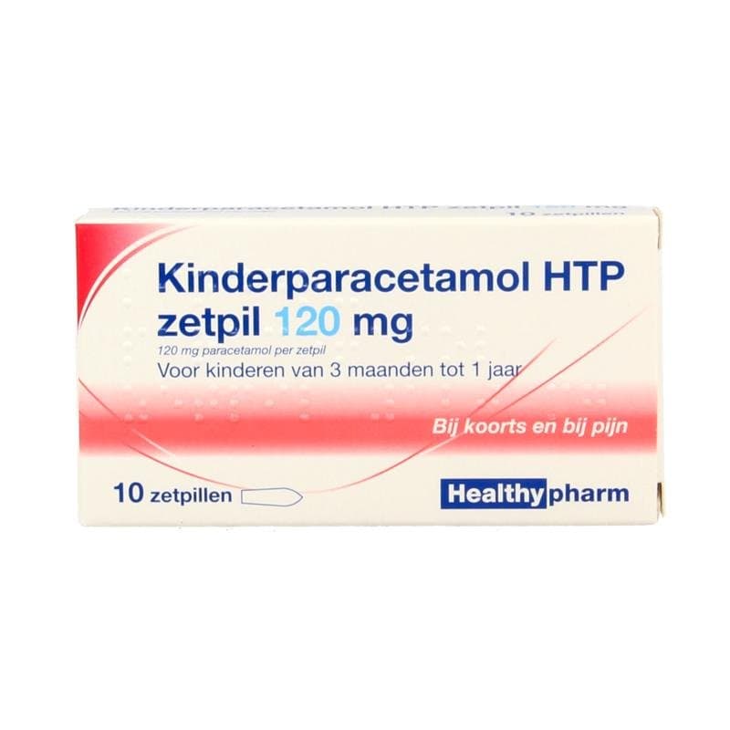 Healthypharm Paracetamol kind 120mg 10zp
