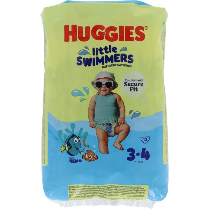 Huggies Little swimmers maat 3-4 7-15kg 12st