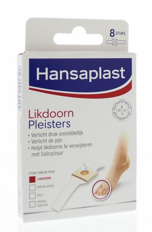 Hansaplast Voet likdoornpleister 8st