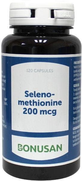 Bonusan Selenomethionine 200mcg 120ca