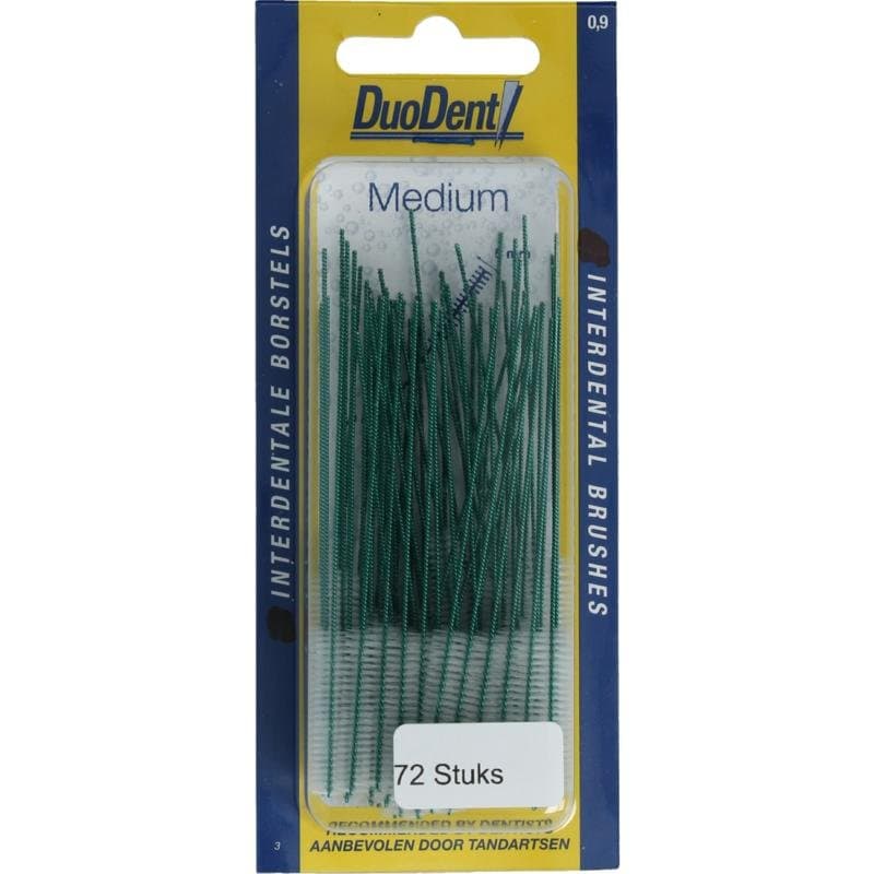Duodent Interdentaal borstel medium 0.9 72st