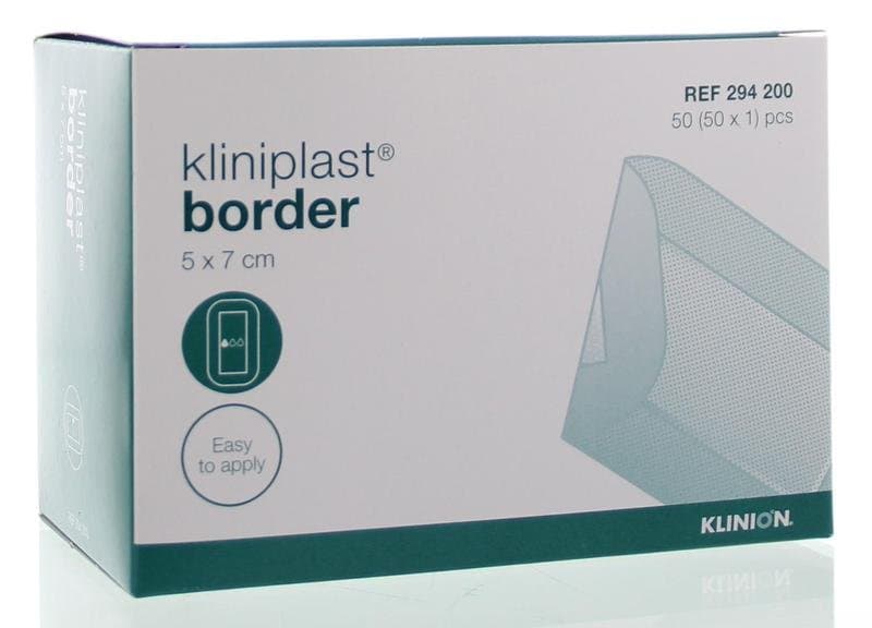 Kliniplast Eilandpleister 4294200 5 x 7cm 50st