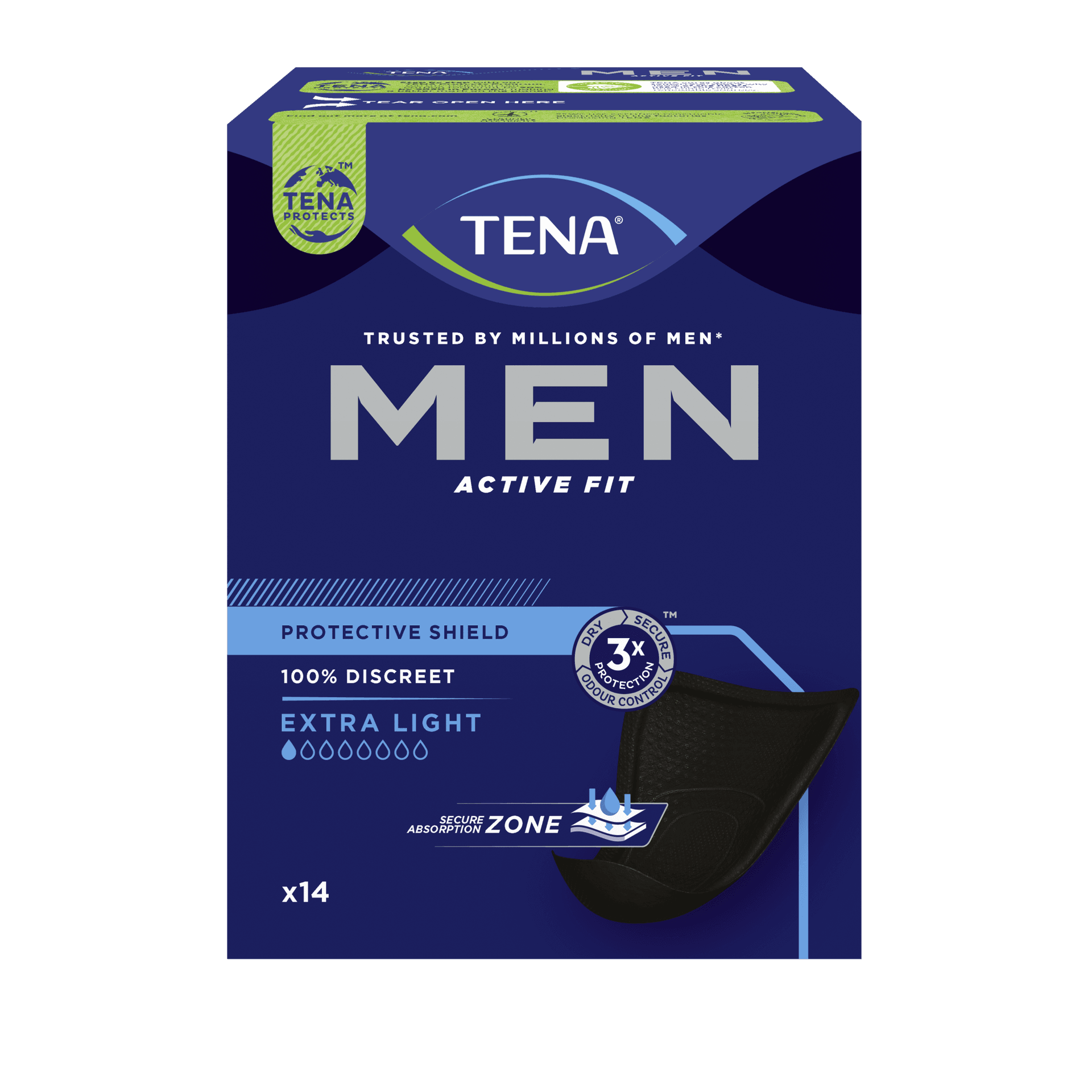 TENA Men Protective Shield 14 st