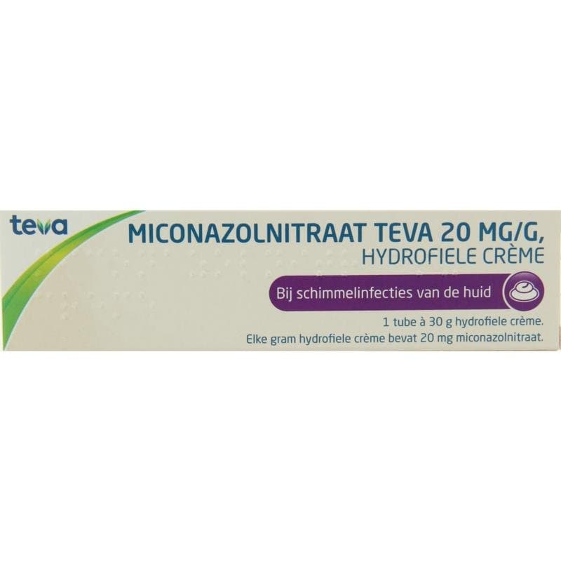 Teva Miconazolnitraat creme 30g