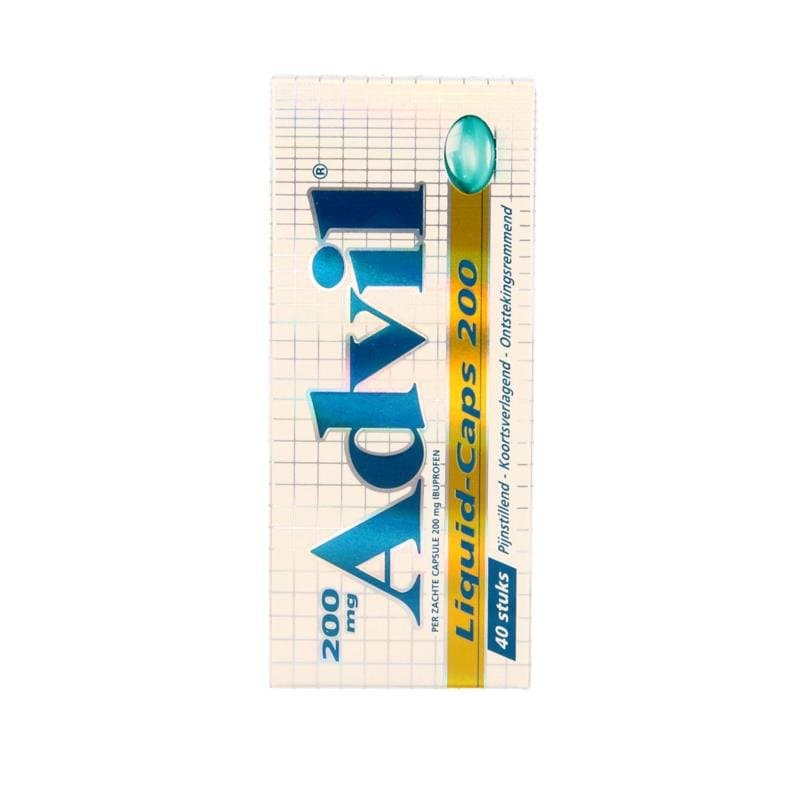 Advil Reliva liquid capsules 200mg 40ca