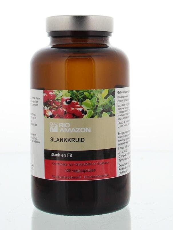 RIO Yerba mate met guarana slankkruiden 120ca