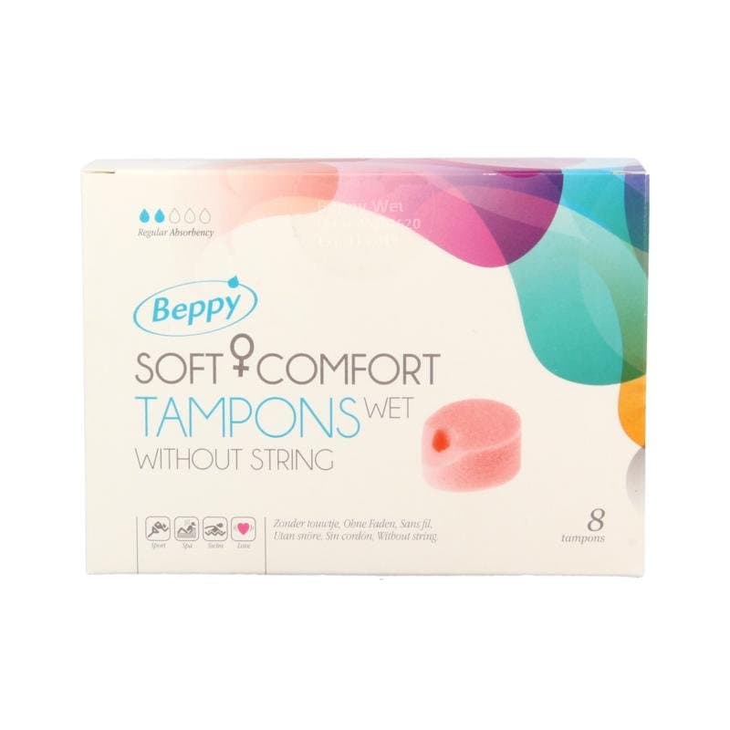 Beppy Soft+ comfort tampons wet 8st