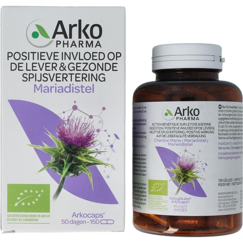 Arkocaps Mariadistel bio 150ca