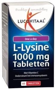 Lucovitaal L-lysine 1000mg 60tb