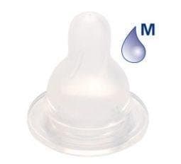 Difrax Flesspeen medium natural 2st
