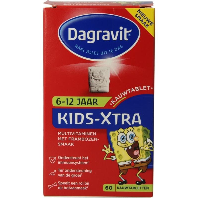 Dagravit Multi kids-xtra 6-12 jaar 60kt