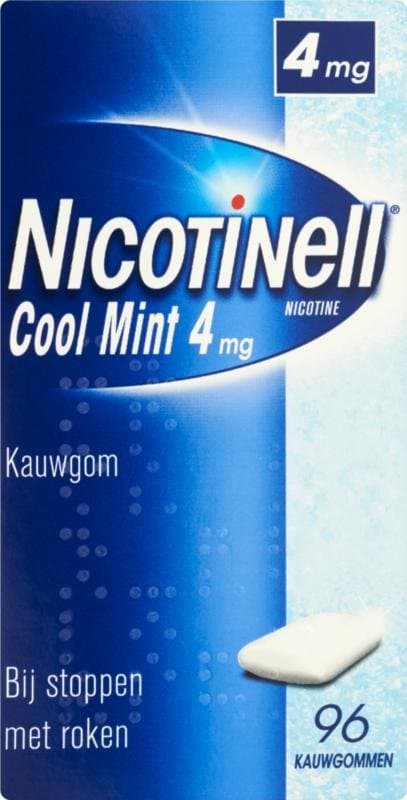 Nicotinell Kauwgom cool mint 4 mg 96st