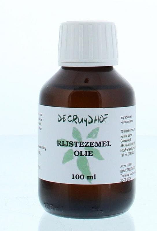 Cruydhof Rijstezemelolie 100ml