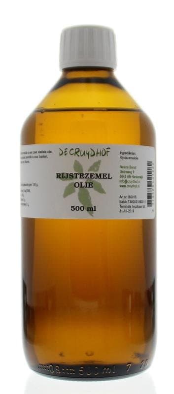 Cruydhof Rijstezemelolie 500ml