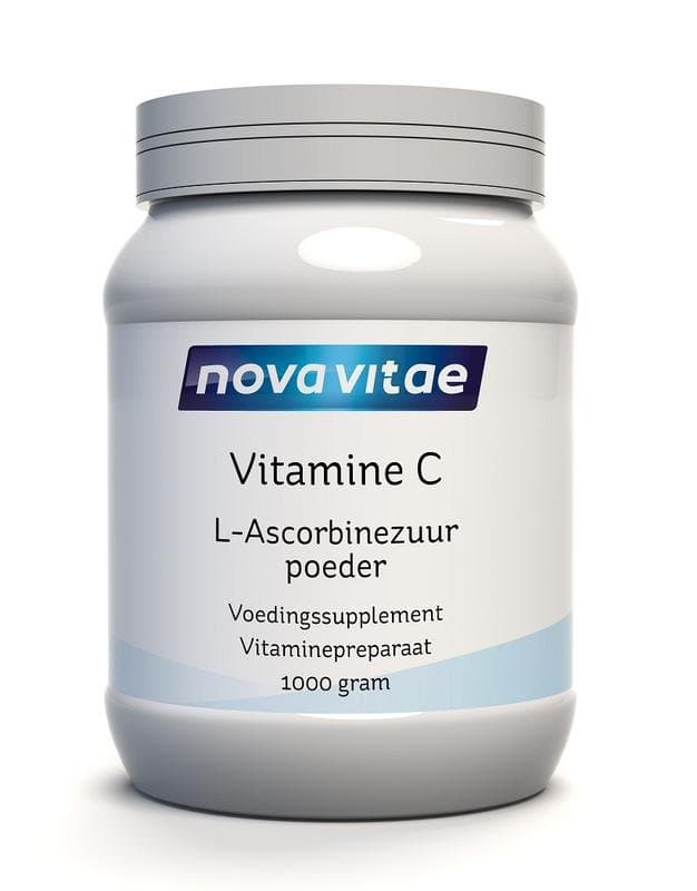 Nova Vitae Vitamine C ascorbinezuur poeder 1000g