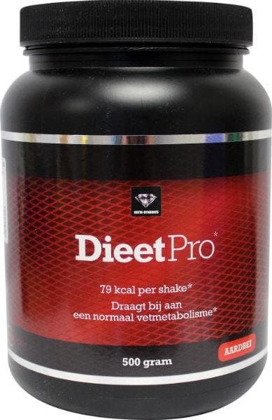 Dieet Pro Aardbei 500g