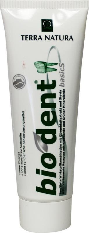 Biodent Tandpasta stevia basic 75ml