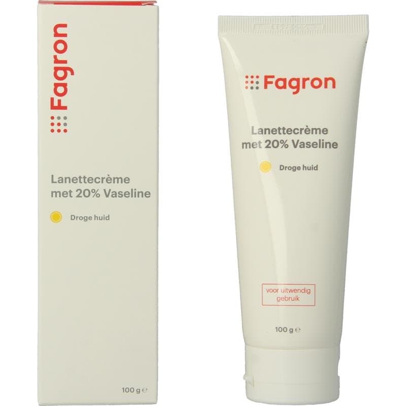Fagron Lanettecreme met 20% vaseline 100g