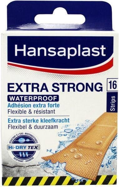 Hansaplast Extra strong waterproof 16st