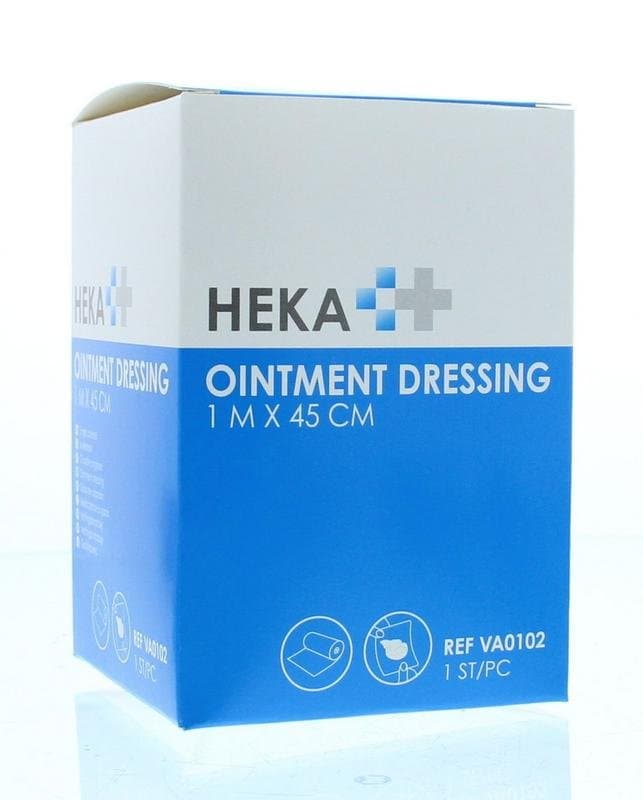 Heka Ointment dressing/Engels pluksel 1m x 45cm 1st