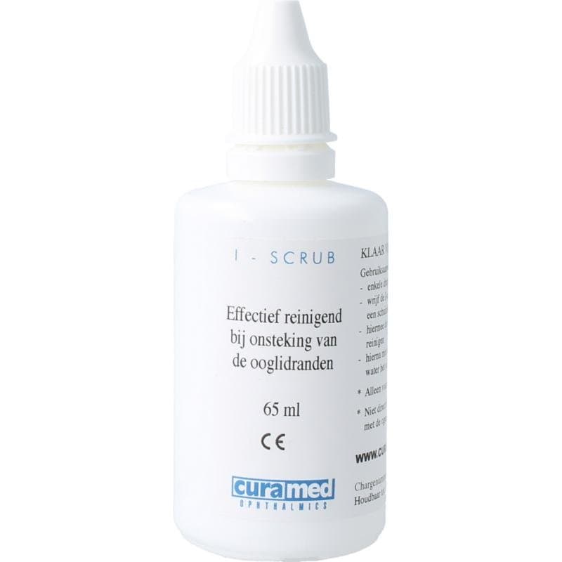Curamed Scrub ooglidrand verzorging 65ml