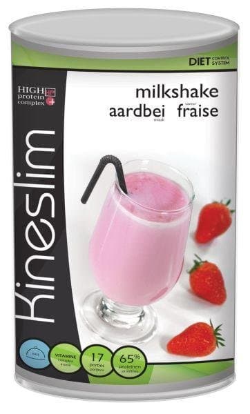 Kineslim Milkshake aardbei 400g