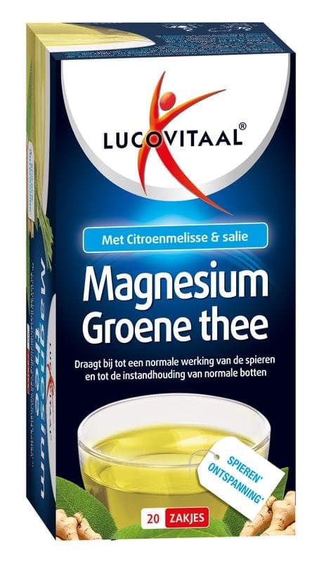 Lucovitaal Magnesium groene thee 20st