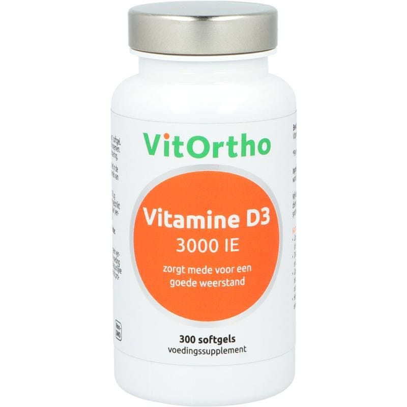 Vitortho Vitamine D3 3000IE 300sft