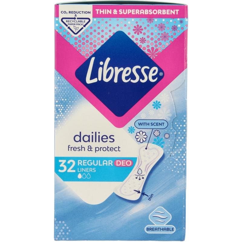 Libresse Inlegkruisjes daily fresh normaal deo fresh 32st