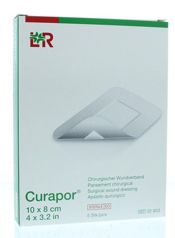 Curapor Wondpleister 10 x 8cm steriel 5st