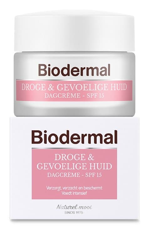 Biodermal Dagcreme droge en gevoelige huid 50ml