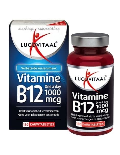 Lucovitaal Vitamine B12 1000mcg 180kt