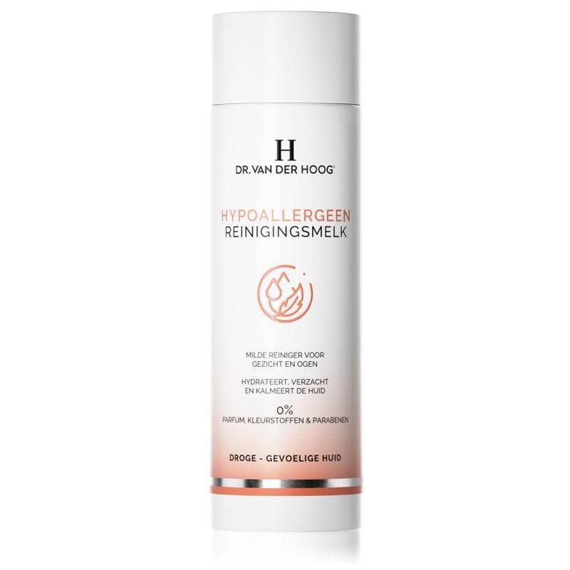 Dr vd Hoog Reinigingsmelk sensitive hypo allergeen 200ml