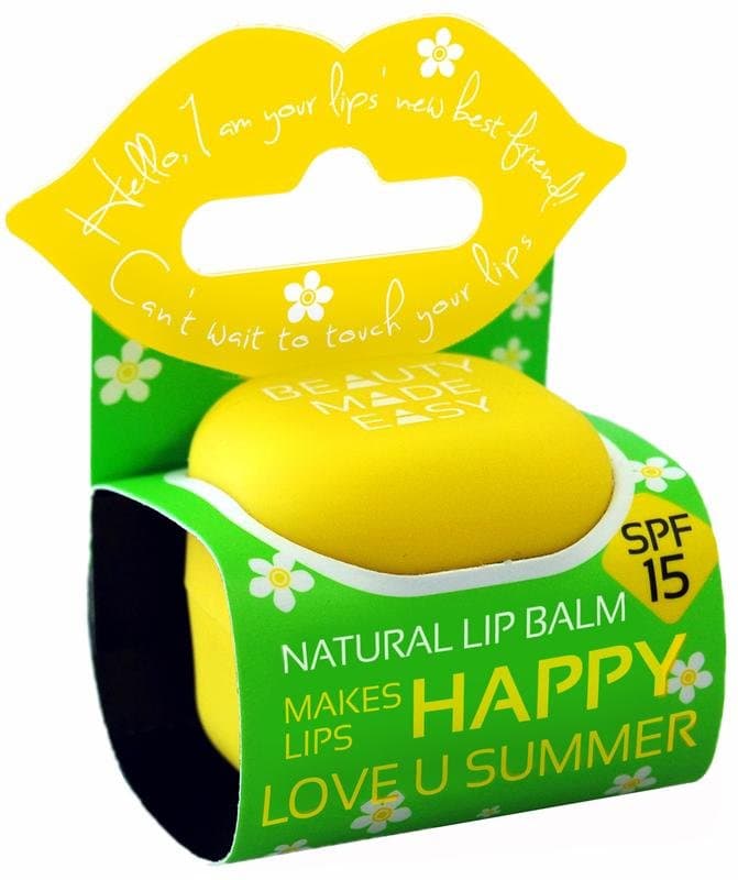 Beauty Made Easy Lipbalm love u sunny SPF15 7g