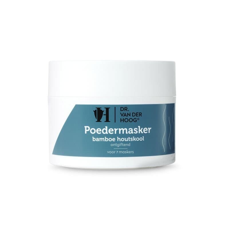 Dr vd Hoog Poedermasker houtskool 70g