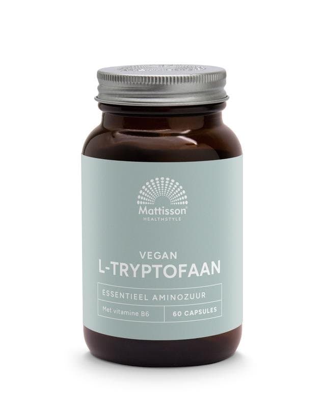 Mattisson L-Tryptofaan 500mg met B6 60ca