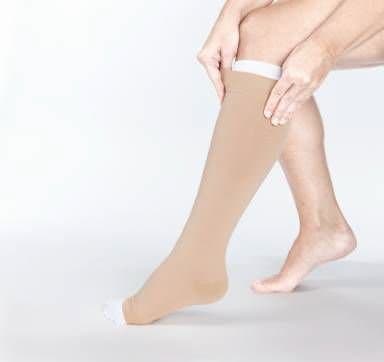 Actico Ulcersys maat Lang beige/wit maat S 1set